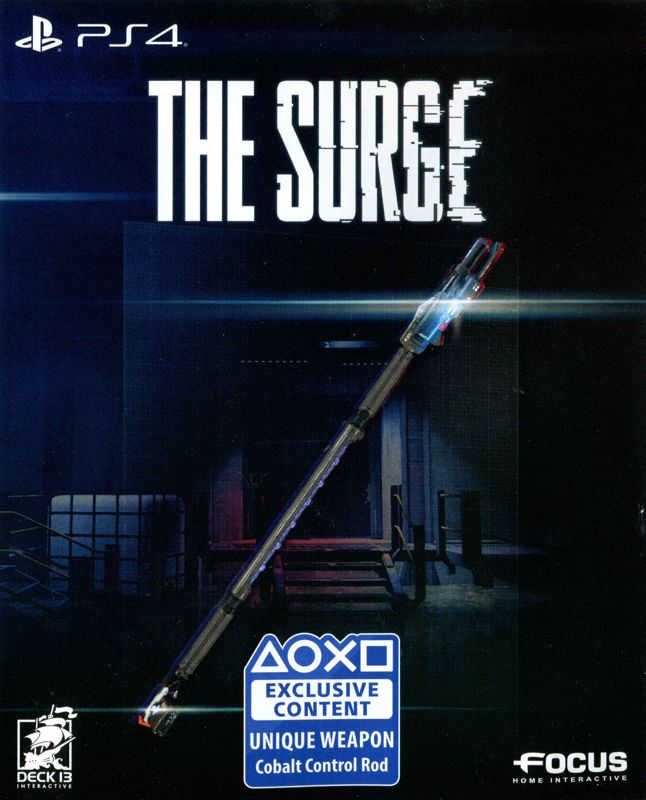 Manual for The Surge (PlayStation 4): Front