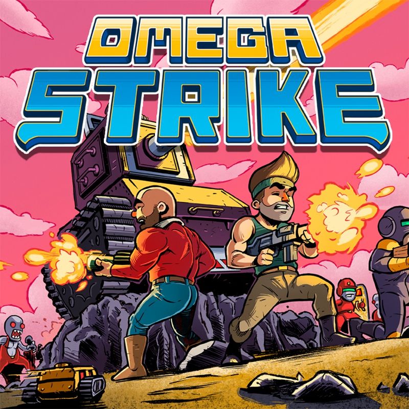 Front Cover for Omega Strike (PlayStation 4) (download release)
