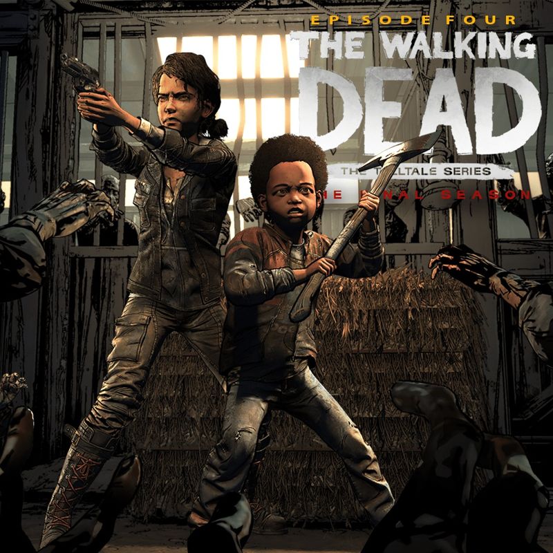 Front Cover for The Walking Dead: The Final Season (PlayStation 4) ("The Walking Dead: The Final Season - Episode 4" included DLC)