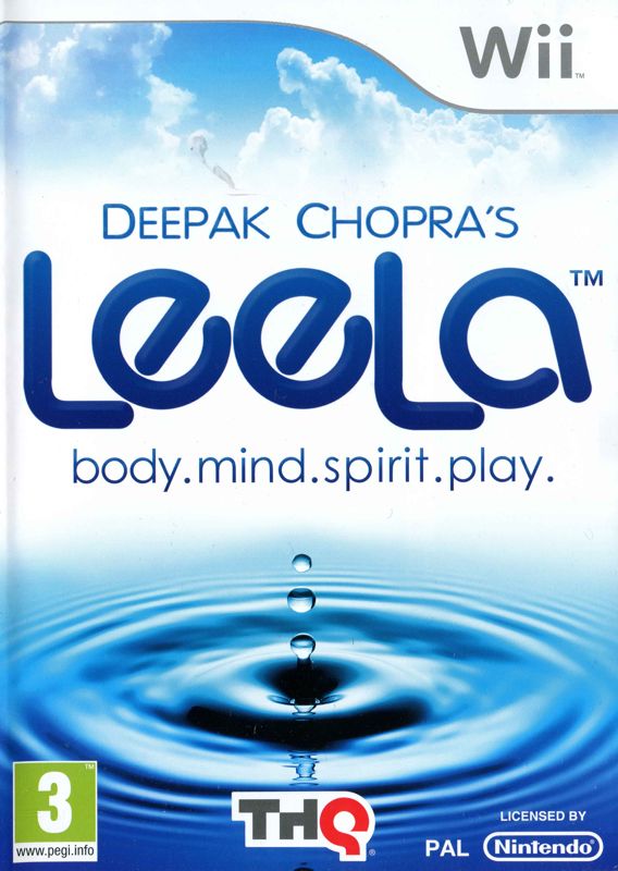 Front Cover for Deepak Chopra's Leela (Wii)