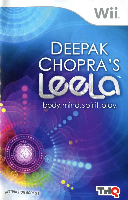 Manual for Deepak Chopra's Leela (Wii): Front