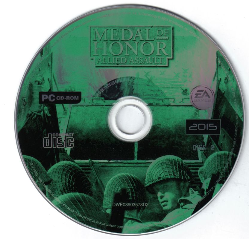 Media for Medal of Honor: Allied Assault - War Chest (Windows): Allied Assault - Disc 2