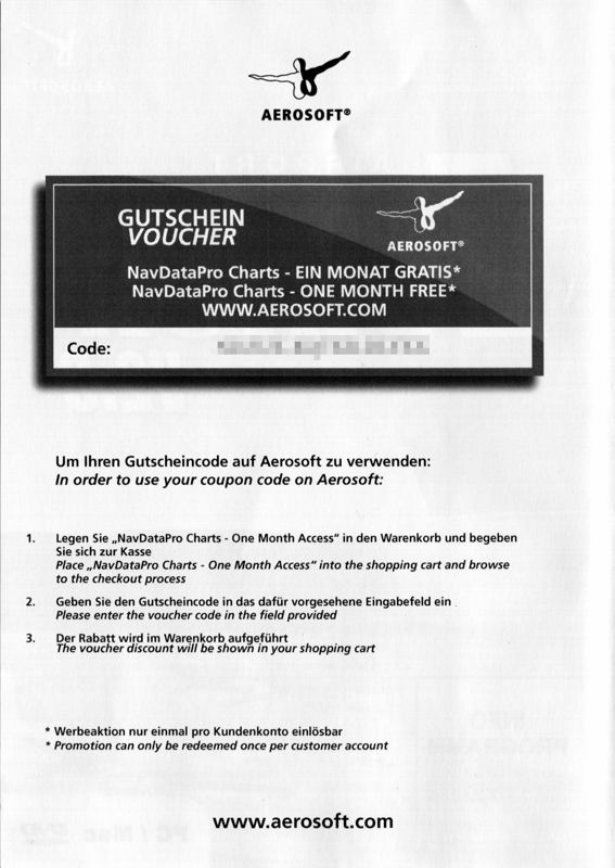 Inside Cover for X-Plane 11: Airport Zurich V2 (Linux and Macintosh and Windows): Left