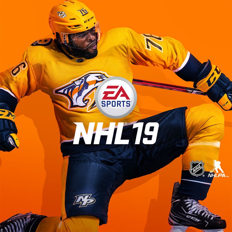 Front Cover for NHL 19 (PlayStation 4) (download release)
