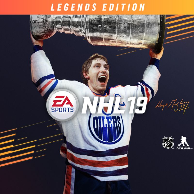 Front Cover for NHL 19 (Legends Edition) (PlayStation 4) (download release)