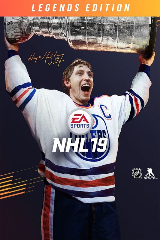 Front Cover for NHL 19 (Legends Edition) (Xbox One) (download release)