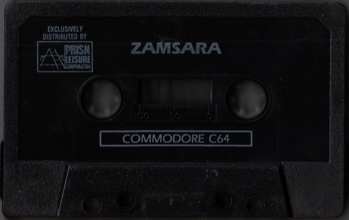 Media for Zamzara (Commodore 64)