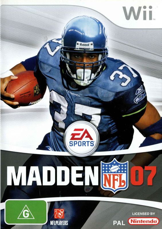 Front Cover for Madden NFL 07 (Wii)
