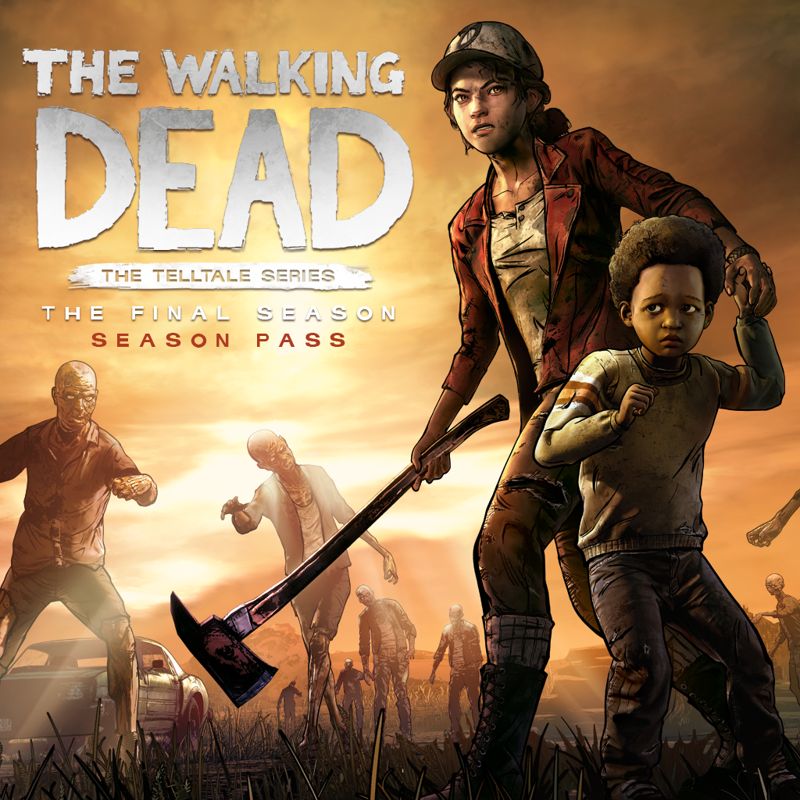 Front Cover for The Walking Dead: The Final Season (PlayStation 4) (download release)