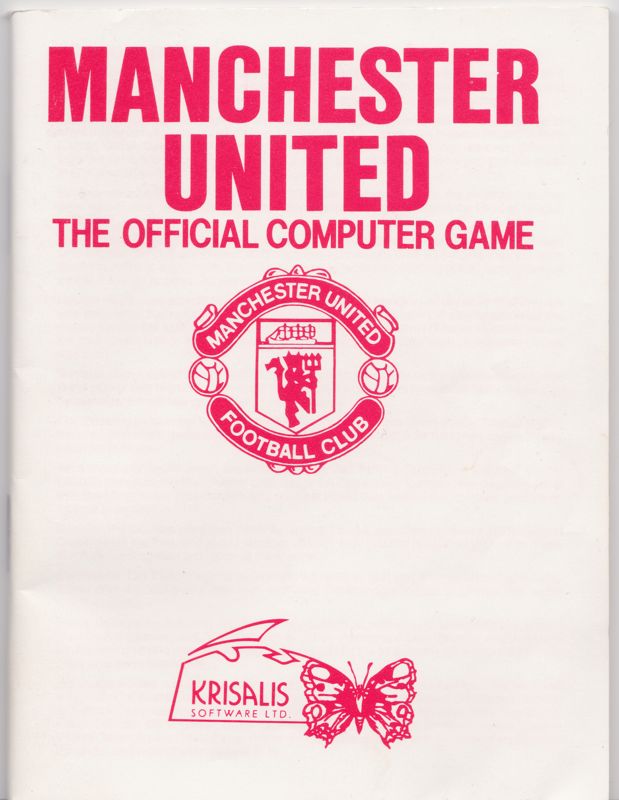Manual for Manchester United (ZX Spectrum)
