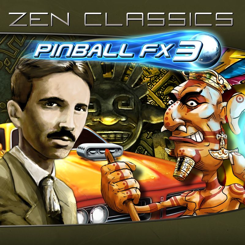 Front Cover for Pinball FX3: Zen Classics (PlayStation 4) (download release)