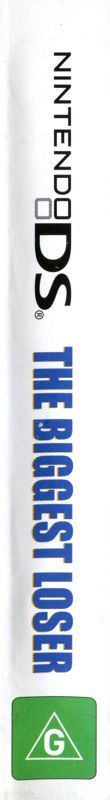 Spine/Sides for The Biggest Loser (Nintendo DS)