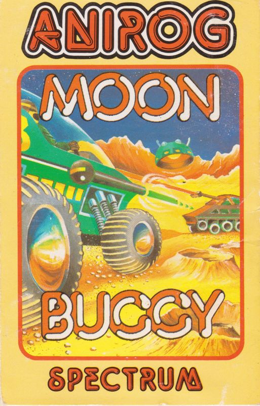 Front Cover for Moon Buggy (ZX Spectrum)