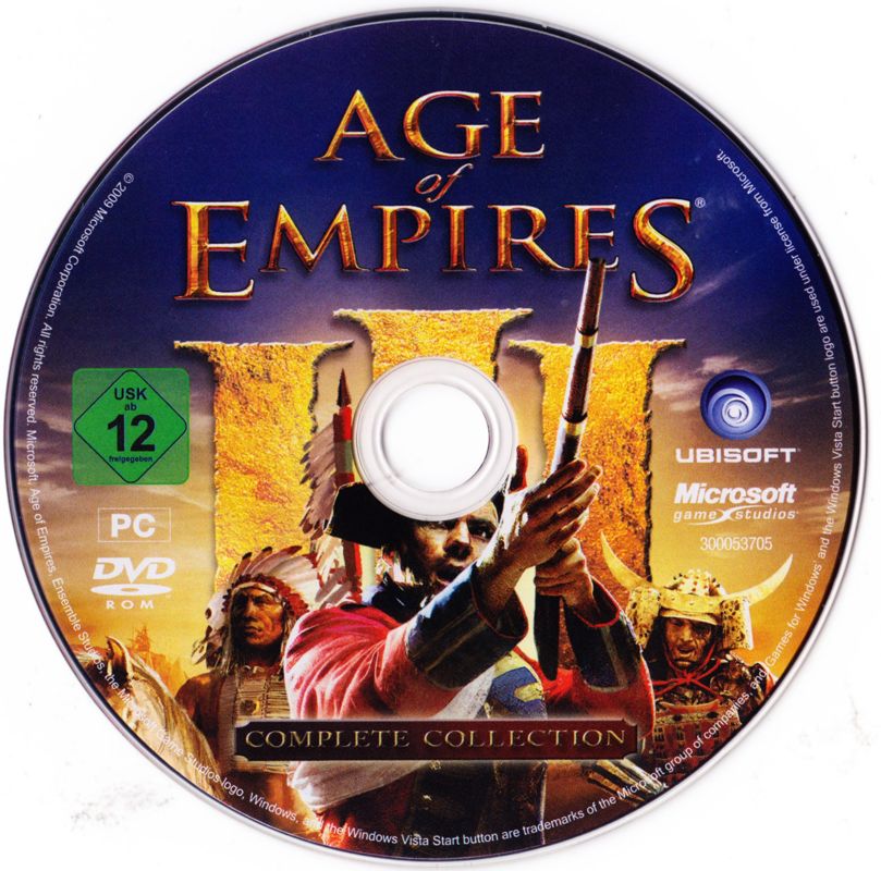 Media for Age of Empires III: Complete Collection (Windows) (DVD release)