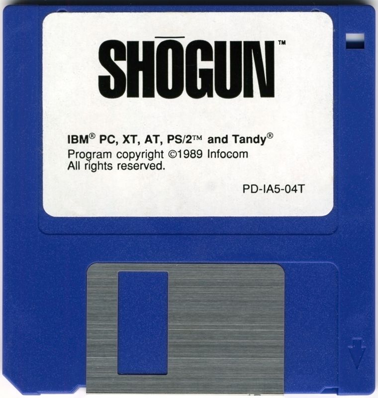 Media for James Clavell's Shōgun (DOS): 3.5" Floppy Disc