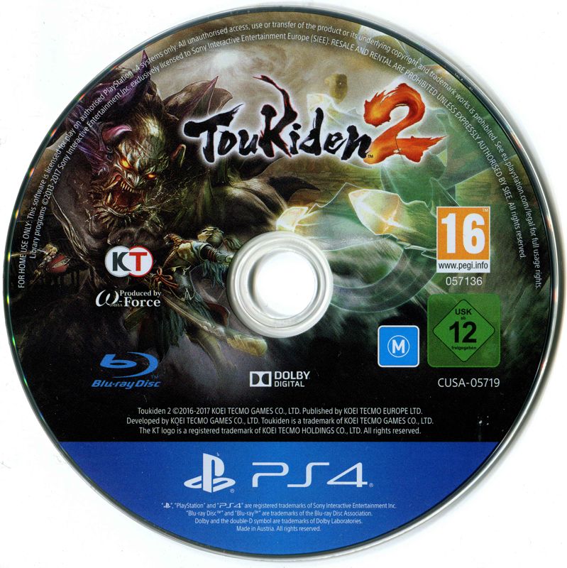 Media for Toukiden 2 (PlayStation 4)