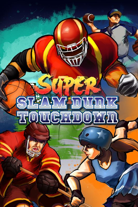 Front Cover for Super Slam Dunk Touchdown (Xbox One and Xbox Series) (download release)