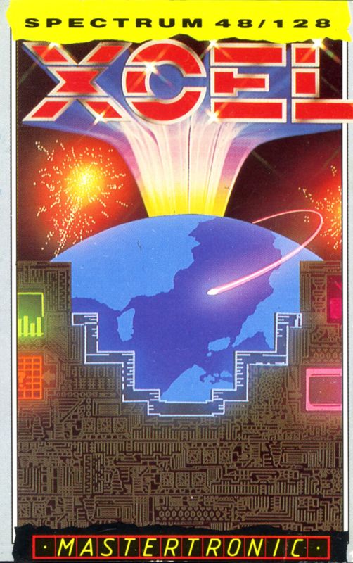 Front Cover for Xcel (ZX Spectrum) (Budget re-release)