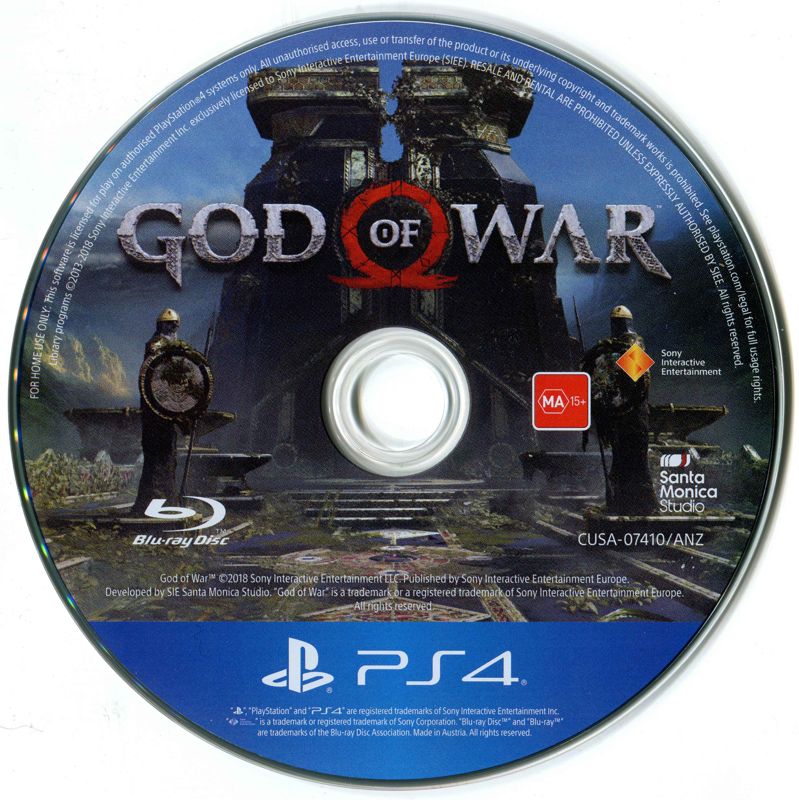 Media for God of War (PlayStation 4)
