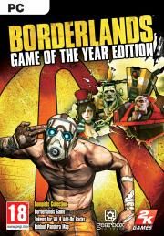 Front Cover for Borderlands: Game of the Year Edition (Windows) (GamersGate release)
