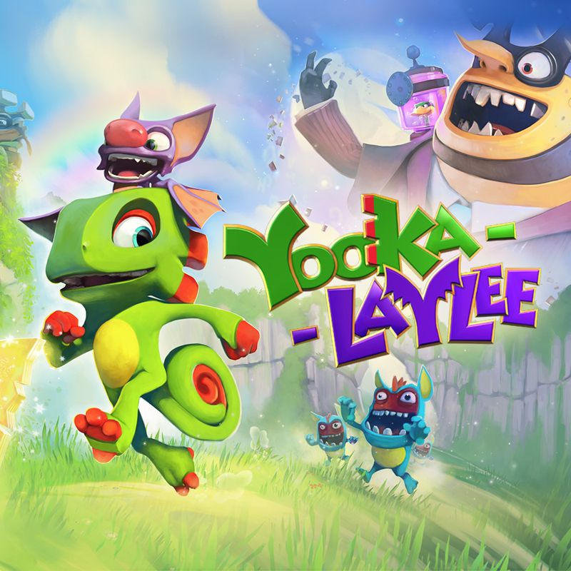 Front Cover for Yooka-Laylee (Nintendo Switch) (download release)
