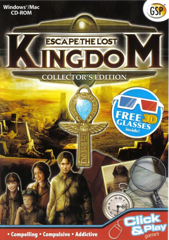 Front Cover for Escape the Lost Kingdom (Collector's Edition) (Windows) (GSP release)