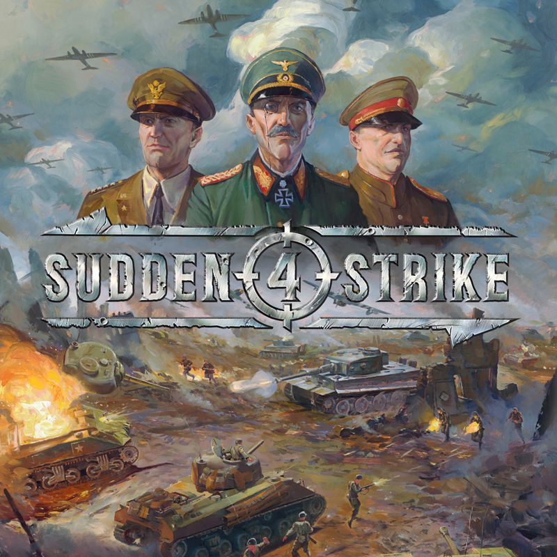 Front Cover for Sudden Strike 4 (PlayStation 4) (download release)