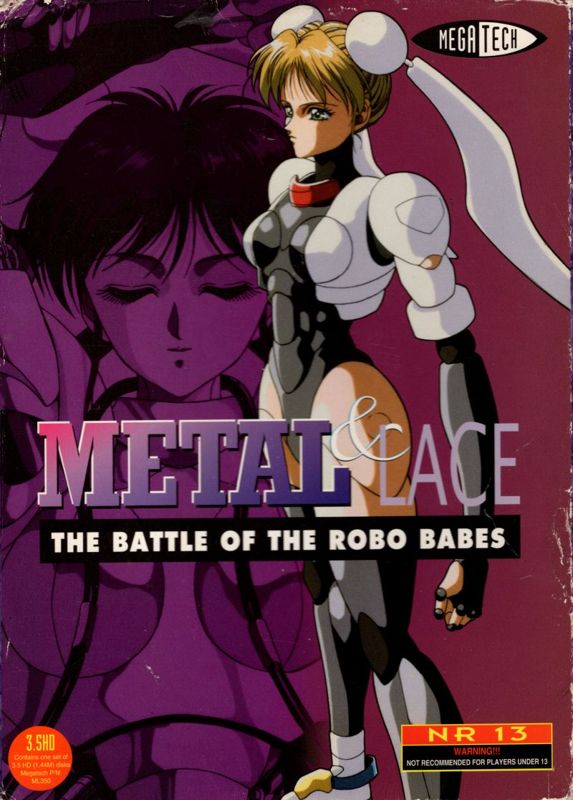 Front Cover for Metal & Lace: The Battle of the Robo Babes (DOS) (3.5'' release)