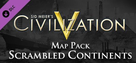 Front Cover for Sid Meier's Civilization V: Scrambled Continents Map Pack (Linux and Macintosh and Windows) (Steam release)