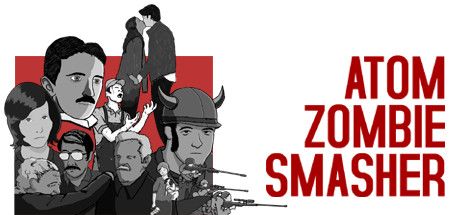 Front Cover for Atom Zombie Smasher (Macintosh and Windows) (Steam release)