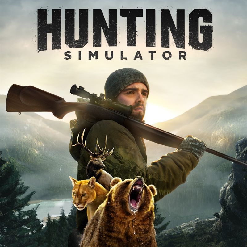 Front Cover for Hunting Simulator (PlayStation 4) (download release)