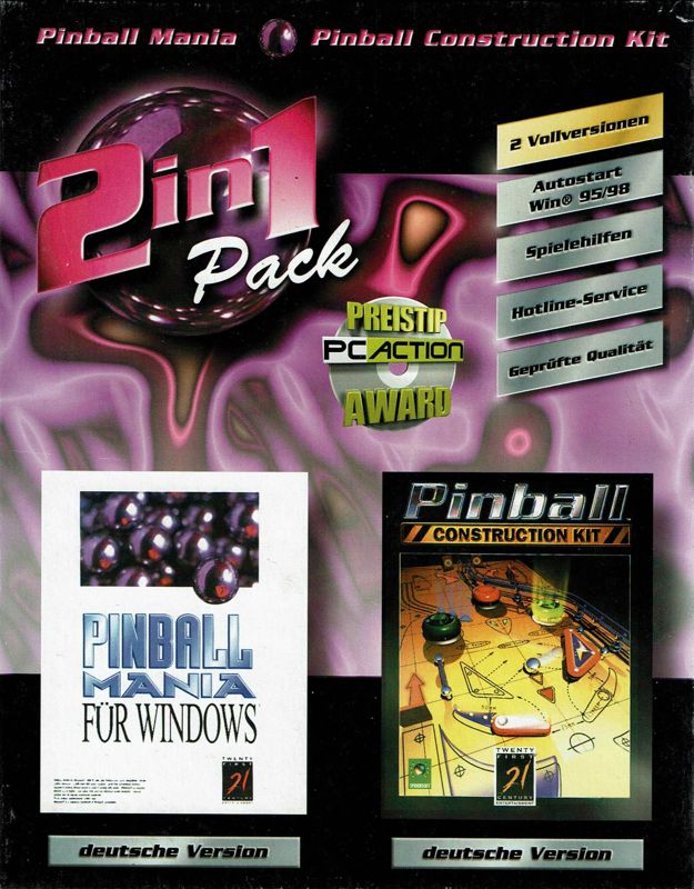 2 in 1 Pack Pinball Mania / Pinball Construction Kit cover or
