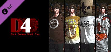 Front Cover for D4: Dark Dreams Don't Die - Swery's Choice Costume Set: 4 Cups of Coffee (Windows) (Steam release)