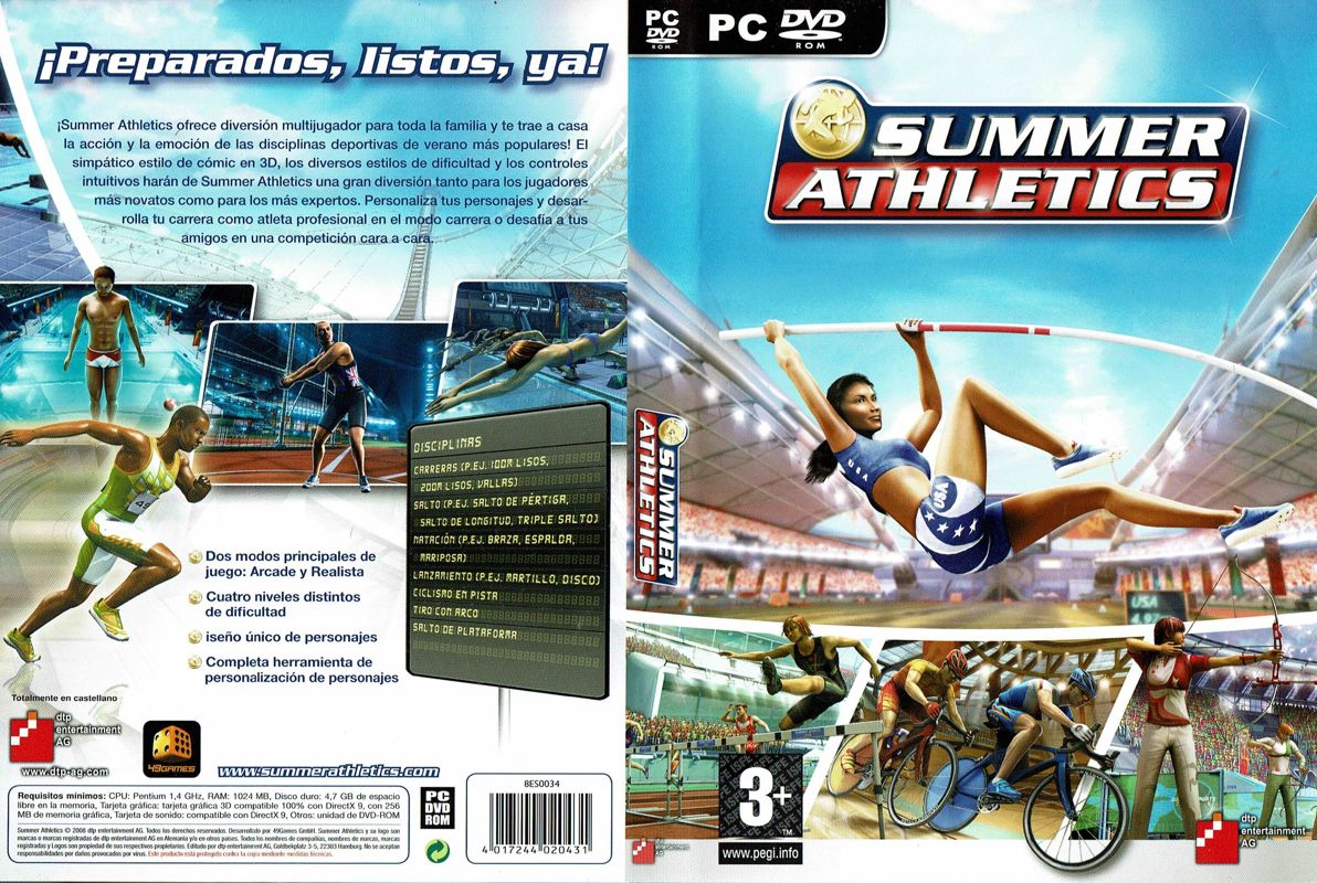 Full Cover for Summer Athletics: The Ultimate Challenge (Windows)