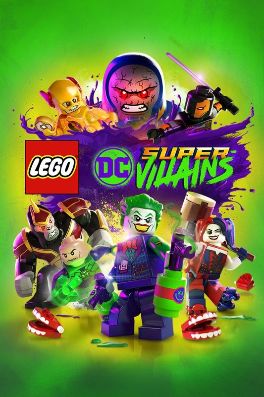 Front Cover for LEGO DC Super-Villains (Xbox One) (download release)