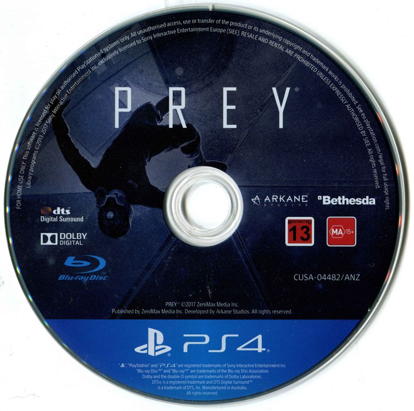 Media for Prey (PlayStation 4)