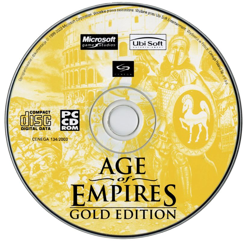 Media for Age of Empires: Gold Edition (Windows) (Kolekcja Klasyki Komputerowej release)