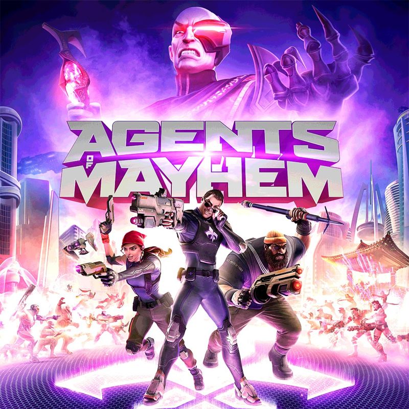 Front Cover for Agents of Mayhem (PlayStation 4) (download release)