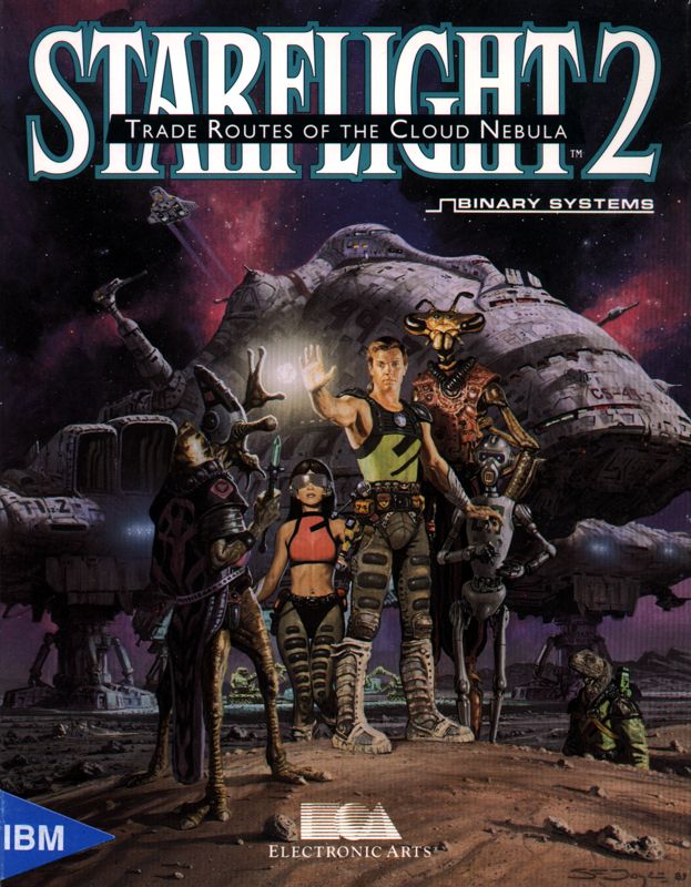Front Cover for Starflight 2: Trade Routes of the Cloud Nebula (DOS)