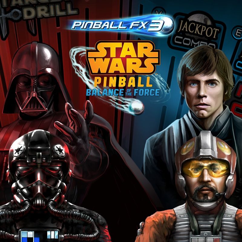Front Cover for Pinball FX3: Star Wars Pinball - Balance of the Force (PlayStation 4) (download release)