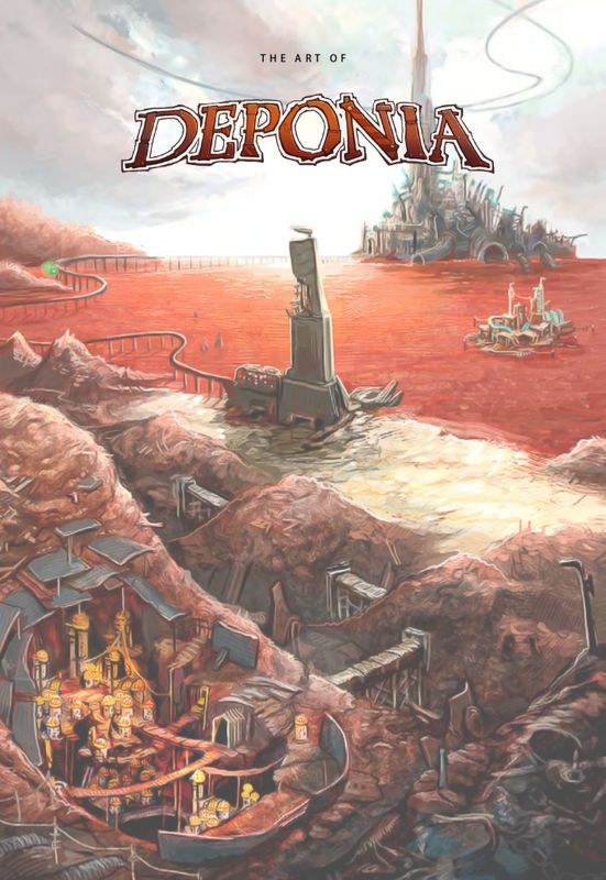 Extras for Deponia Doomsday (Linux and Macintosh and Windows) (GOG.com release): Artbook (DE) - Front