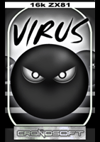 Front Cover for Virus (ZX81)