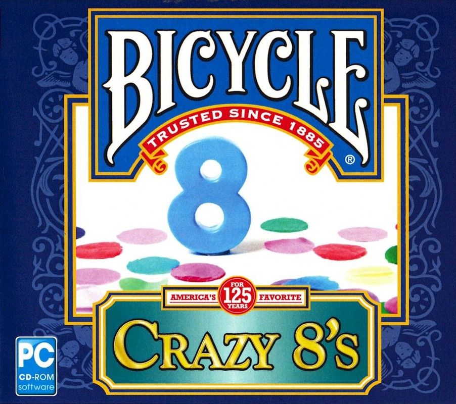 Front Cover for Bicycle Crazy 8's (Windows)