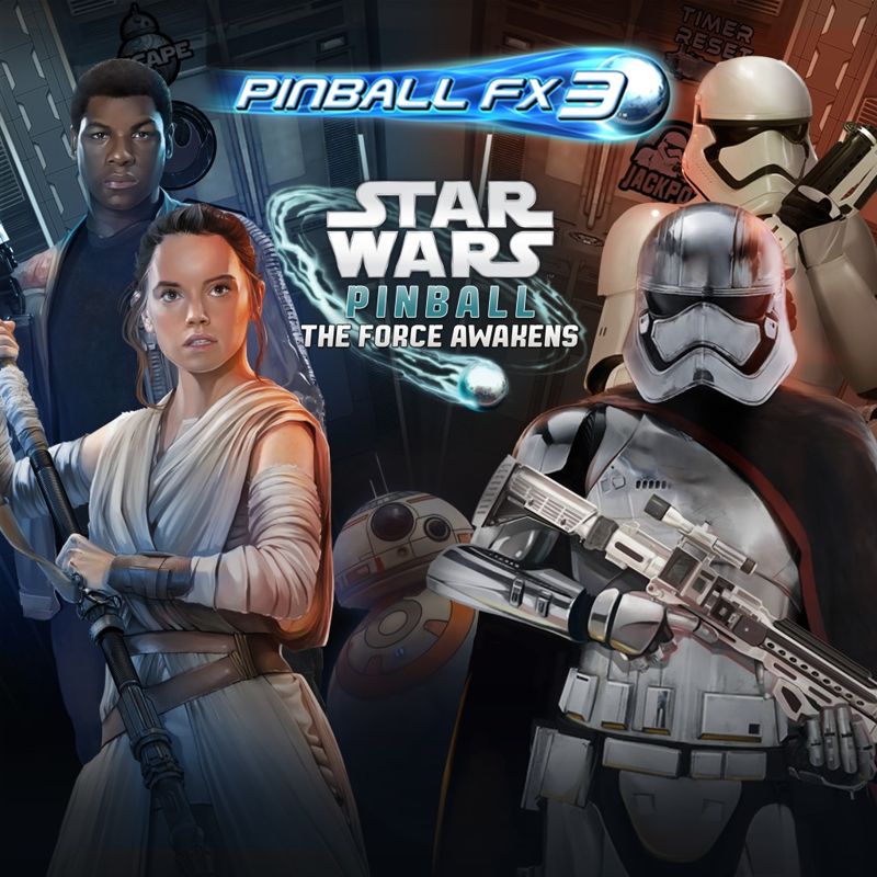 Front Cover for Pinball FX3: Star Wars Pinball - The Force Awakens Pack (PlayStation 4) (download release)