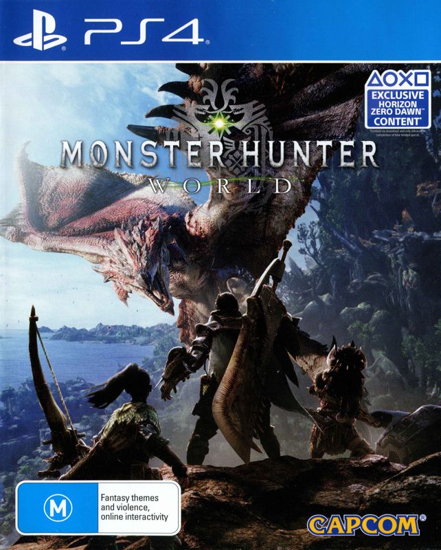Front Cover for Monster Hunter: World (PlayStation 4)
