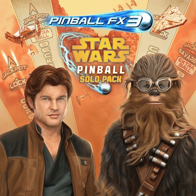 Front Cover for Pinball FX3: Star Wars Pinball - Solo Pack (PlayStation 4) (download release)