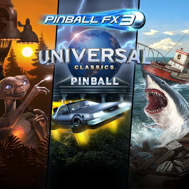 Front Cover for Pinball FX3: Universal Classics Pinball (PlayStation 4) (download release)