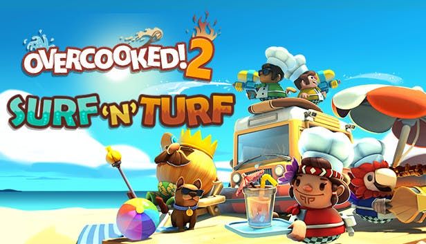Front Cover for Overcooked! 2: Surf 'n' Turf (Linux and Macintosh and Windows) (Humble Store release)