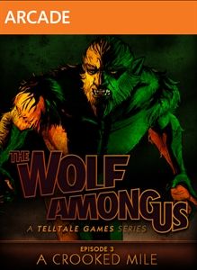 Front Cover for The Wolf Among Us: Episode 3 - A Crooked Mile (Xbox 360) (XBLA release)