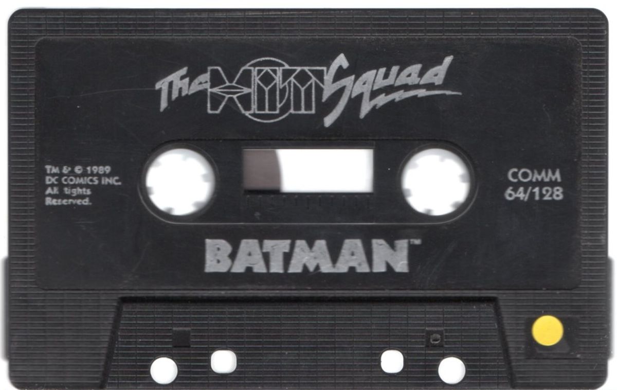 Media for Batman (Commodore 64) (Budget re-release)